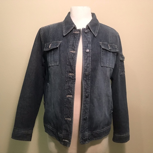 ruff hewn jean jacket